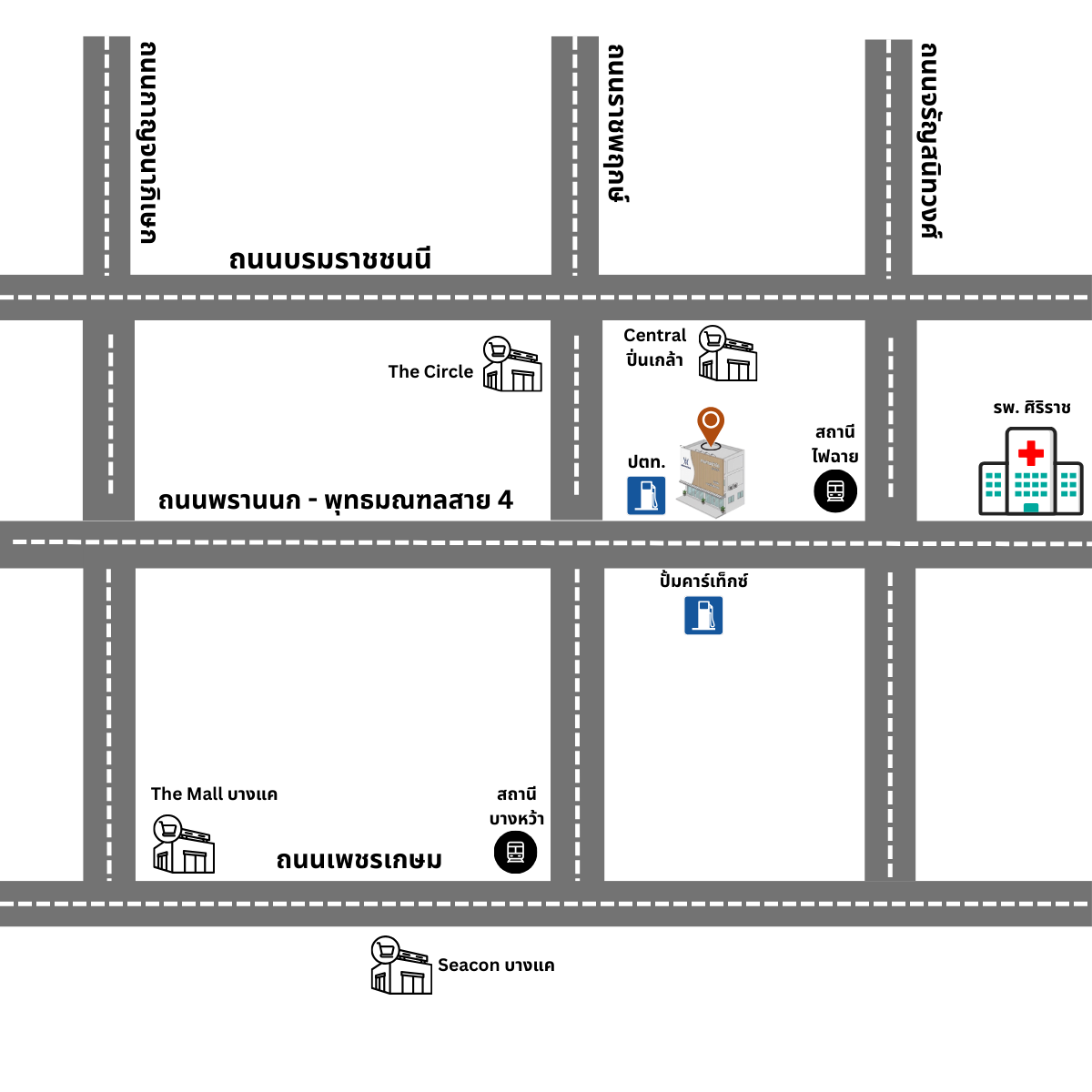 แผนที่ HealthTime Massage